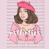 Логотип телеграм канала @estheticsclubb — esthetics - женский клуб