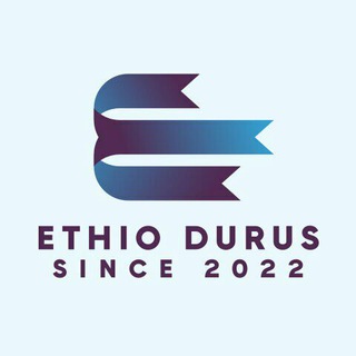 የቴሌግራም ቻናል አርማ ethio_durus — Ethio Durus