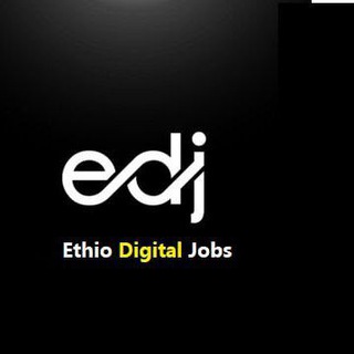 የቴሌግራም ቻናል አርማ ethiodigitaljobs — Ethio digital jobs