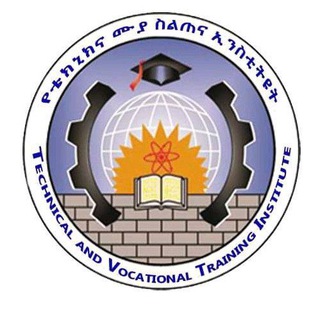 Logo of telegram channel ethiopiantechuniversity — TVT institute