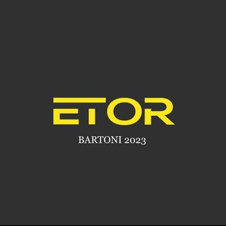 Логотип телеграм канала @etor_rizalli — ETOR & BARTONI