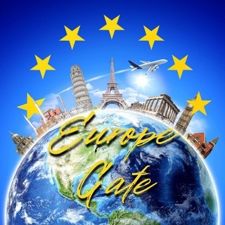 Логотип телеграм канала @eunations — EUROPEGATE - Срочная помощь по релокации в ЕВРОПЕ 🇪🇺