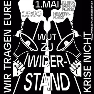 Лагатып тэлеграм-канала eurekrise — Demoticker ZH: Wir tragen eure Krise nicht!