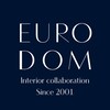 Логотип телеграм канала @eurodominterior — EURODOM - роскошные интерьеры и дома