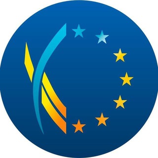 Логотип телеграм -каналу eurointegrationua — Новини Євроінтеграції