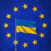 Логотип телеграм -каналу europeukr — Наші в Європі