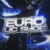 Логотип телеграм канала @euroucshop — 𝘌𝘜𝘙𝘖 𝘜𝘊 𝘚𝘏𝘖𝘗