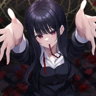 Логотип телеграм канала @evangeliix — аниме авы.