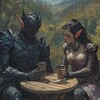 Логотип телеграм -каналу evansandbooks — еванс читає