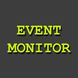 Логотип телеграм канала @event_monitor — EventMonitor!