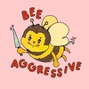 Логотип телеграм канала @evepointexe — tiny pineapple bee eve🐝