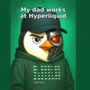 Логотип телеграм канала @everybodycandoit — My dad works at Hyperliquid
