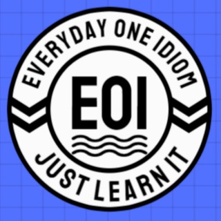 Telegram kanalining logotibi everyday_one_idiom — EVERYDAY ONE IDIOM