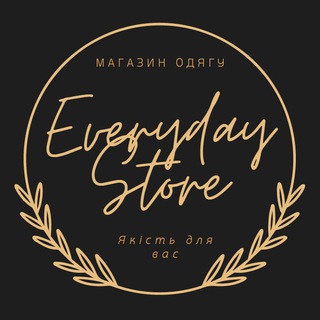 Логотип телеграм -каналу everyday_store_ukraine — Everyday Store (оригінальний спортивний одяг)