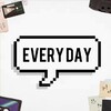 Логотип телеграм канала @everydayengsh — 𝙀𝙑𝙀𝙍𝙔 𝘿𝘼𝙔 | Английский язык ツ