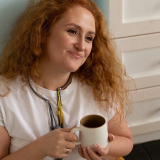 Логотип телеграм канала @evgeniia_warm_home — Warm_home. Здесь и сейчас☕️