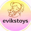 Логотип телеграм -каналу evikstoys — evikstoys