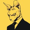 Логотип телеграм канала @evil_cat_prokoly — ЗЛОЙ КОТИК| черный юмор😈приколы