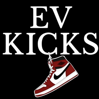 Логотип телеграм канала @evkicks — EV Kicks - Лимитированные кроссовки Nike, Jordan, Yeezy, Adidas и New Balance. Лимитированная обувь и одежда. Строго оригинал.