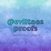 Логотип телеграм канала @evlltaes_proofs — пруфы: @evlltaes