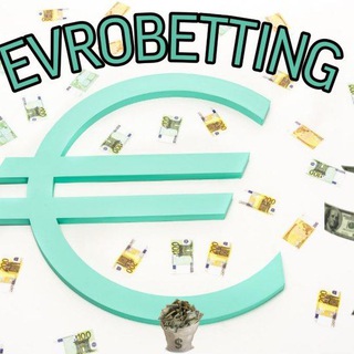 Логотип телеграм канала @evrobetting — EVROBETTING Ставки на спорт 🤑