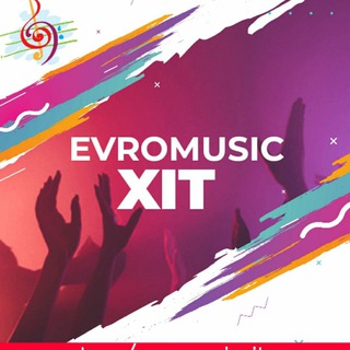 Логотип телеграм канала @evromusicxit — TOP MUSIC