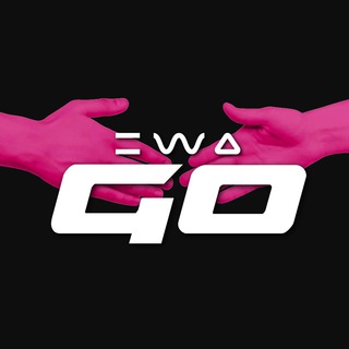 Логотип телеграм канала @ewa_go — EWA GO!