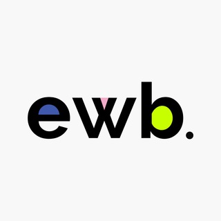 Логотип телеграм -каналу ewb_naukma — East West Business