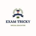 Logo saluran telegram exam789 — Exam Tricky For Special Education 🔴