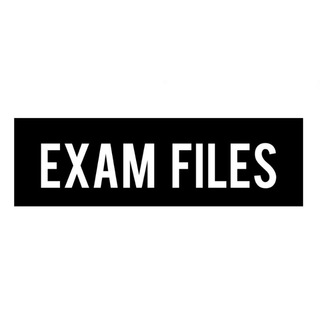 टेलीग्राम चैनल का लोगो examfiles — EXAM FILES