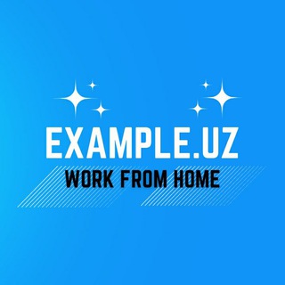 Telegram kanalining logotibi exampleuz — Example.uz - IT Jobs