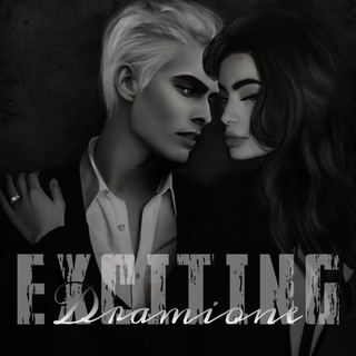 Логотип телеграм канала @exciting_dramione — 𝙀𝙭𝙘𝙞𝙩𝙞𝙣𝙜 𝘿𝙧𝙖𝙢𝙞𝙤𝙣𝙚