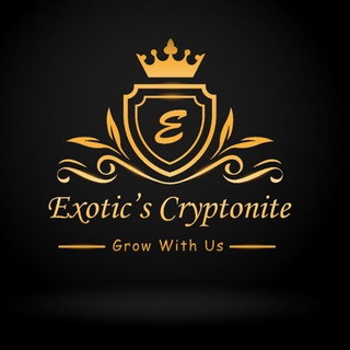 Logo of telegram channel exotics_cryptonite — Exotic's Cryptonite ! 💸💹