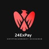 Логотип телеграм канала @expay_official — 24ExPay — Обменник криптовалюты Россия🇷🇺