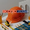 Логотип телеграм канала @expo2023_sakh — Строительная выставка "Экспо2024"
