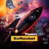 Логотип телеграм канала @exrocketteam — ExRocket