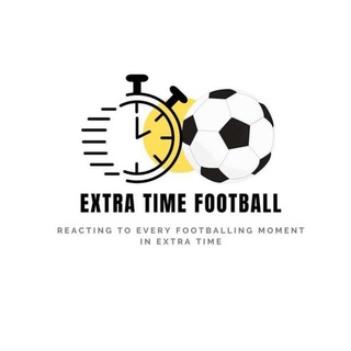 Логотип телеграм канала @extratimef — EXTRA TIME | Football ⚽️