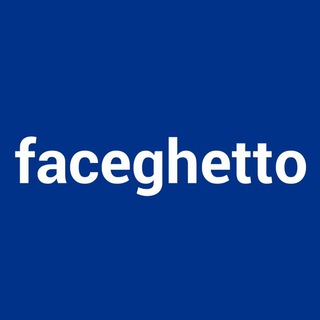 Логотип телеграм канала @faceghetto — faceghetto