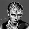 Логотип телеграм канала @facehanni — facehanni || Ганнибал переводы