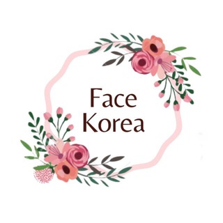 Логотип телеграм канала @facekorea — facekorea.uz