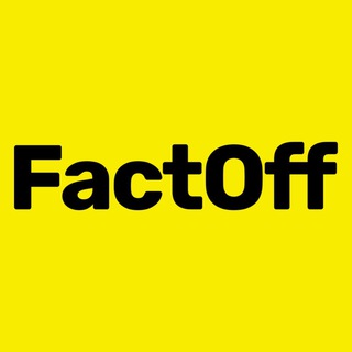 Логотип телеграм канала @fact_off — FactOff