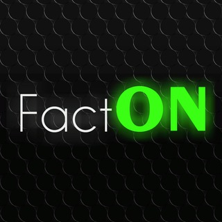 Логотип телеграм канала @fact_on — FactON