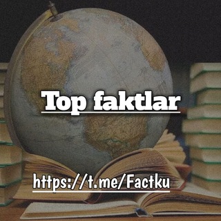 Telegram kanalining logotibi factku — Top Faktlar