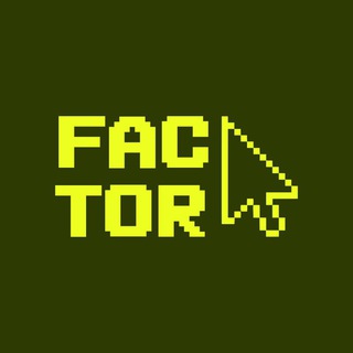 Telegram channel Factor.uz logo