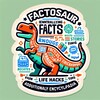 Логотип телеграм канала @factosaur — Фактозавр