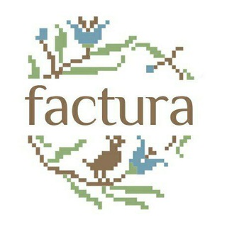 Логотип телеграм канала @facturastitch — Factura вышивка