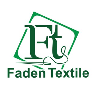 Логотип телеграм канала @faden_ft — Faden Textile