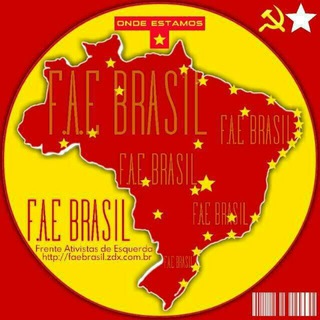 Logotipo do canal de telegrama fae_br - Frente Marxista Leninista Brasil