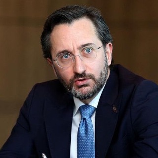 Telgraf kanalının logosu fahrettinaltun — Fahrettin Altun ✔