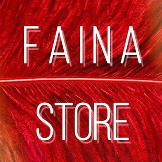 Логотип телеграм канала @fainastore — FAINA STORE